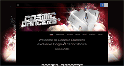 Desktop Screenshot of cosmic-dancers.de
